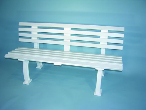 Tennis court benches and seating