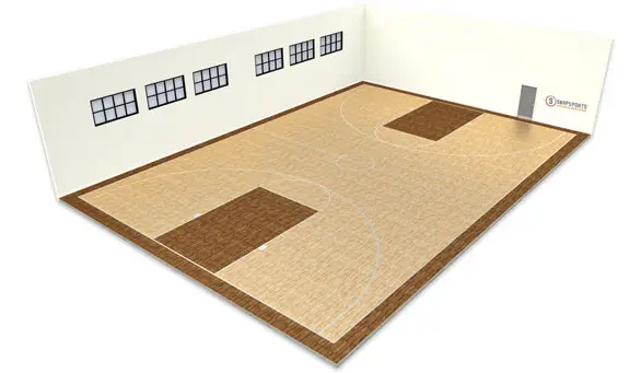 basketball medium size indoor