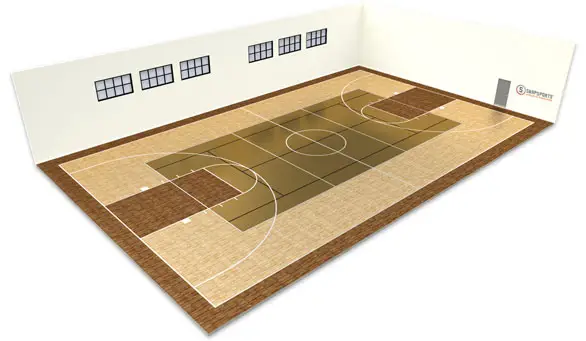 multi court full size indoor