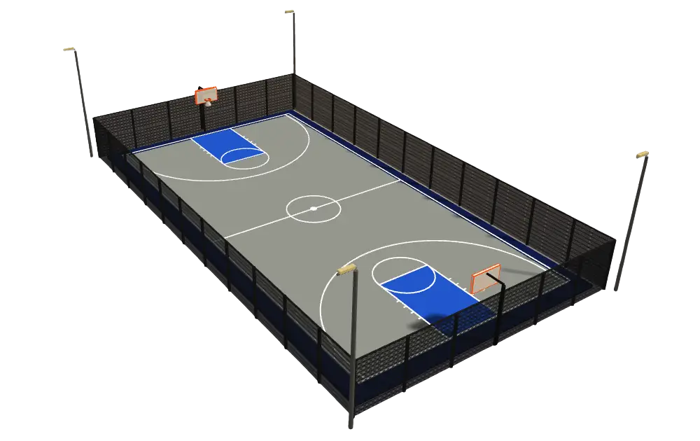 basketball regulation fullcourt thumbnail